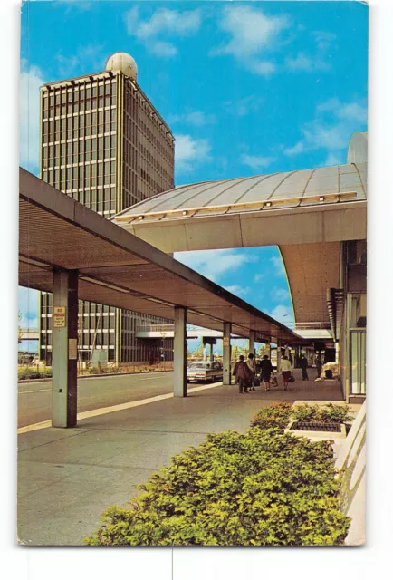 New York City NY Vintage Postcard John F Kennedy International Airport Arrival