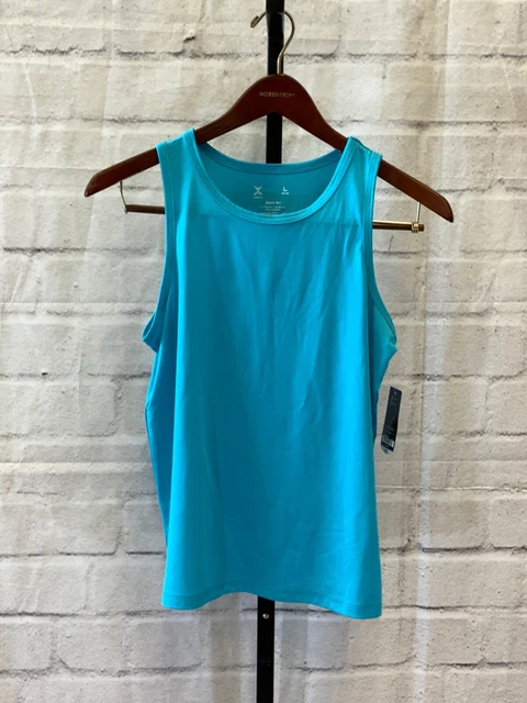 Xersion Quick-Dri Breathable Tank Top, Big Girl's Size L, Blue NEW MSRP $20