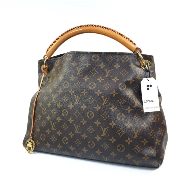 Authentic Louis Vuitton Artsy MM Monogram M40249 Guaranteed Shoulder Bag LD972
