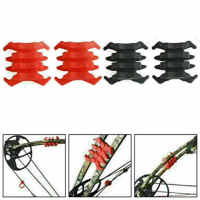 2x Limbsaver Stabilizzatore Super Quad Split Compound Bow Vibration Dampener!!