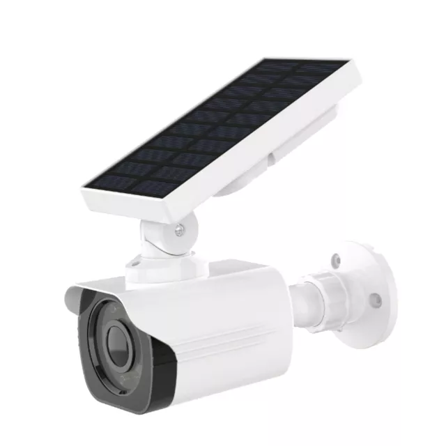 LED Solar Motion Sensor Light Dummy Camera with Ingress Protection for Outdoors