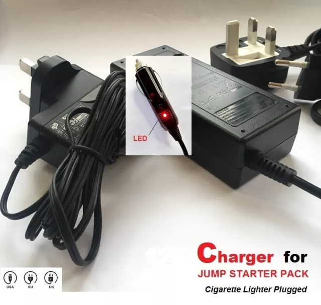 Compatible with 12V 1.5A Lemania Energy Battery Charger LESA-6A