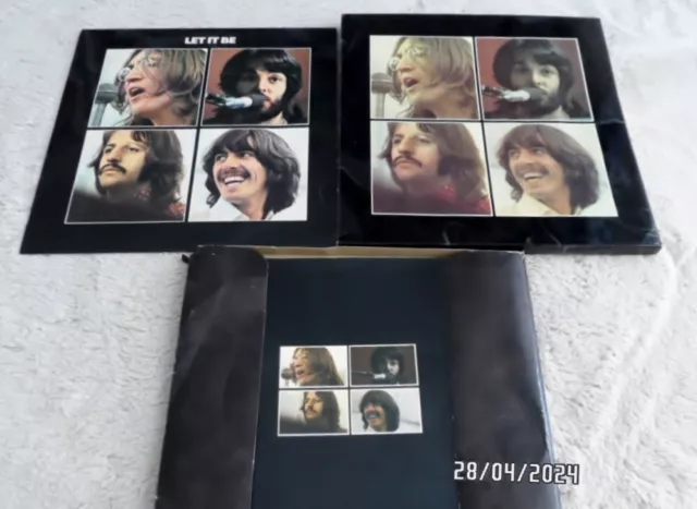 The Beatles  "Let It Be" Vinyl  1970 Apple Komplett Uk Box Set