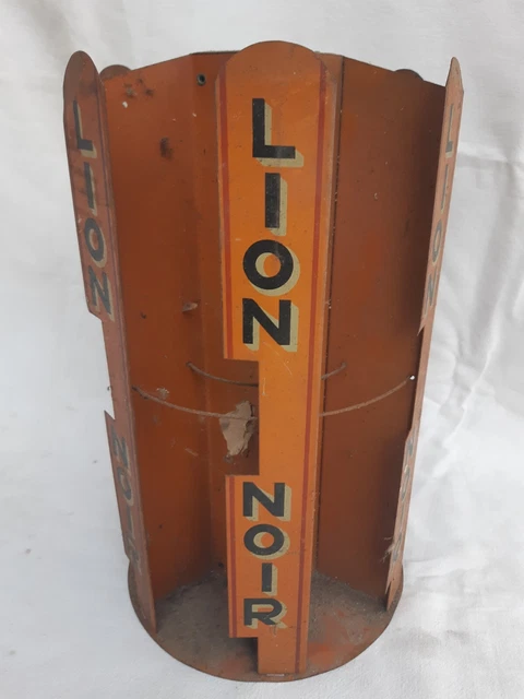 Camion Publicitaire Ancien Charles Rossignol - Cirage Lion Noir - Jouet Miniature Tôle