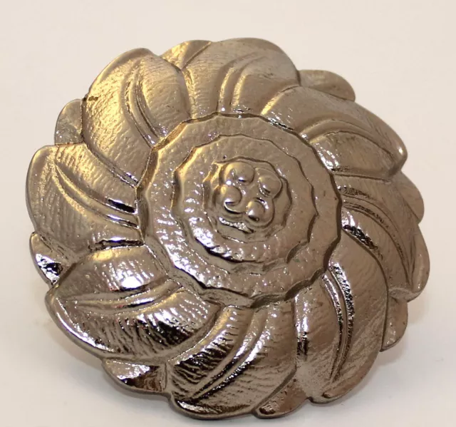 BRONZE ROSETTE APPLIKATION Blüte Ersatzteil Zierschraube + Gewinde für M10x1 #6