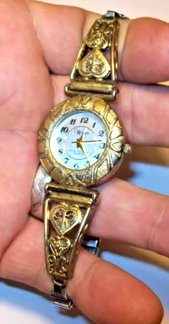 Wrangler ladies Watch Unique Southwest Filigree Artwork  Looks & Runs Great NICE