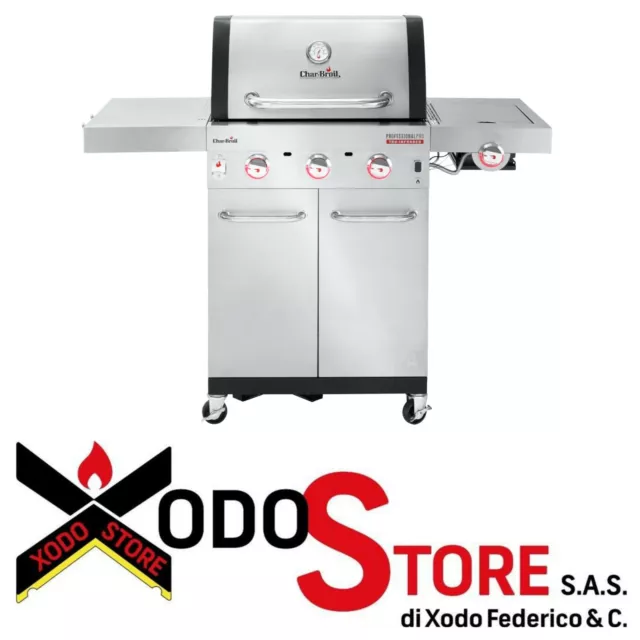 Barbecue La Gaz Char-broil Modèle Professionnel Pro S 3 - Envoyer Mail pour Off