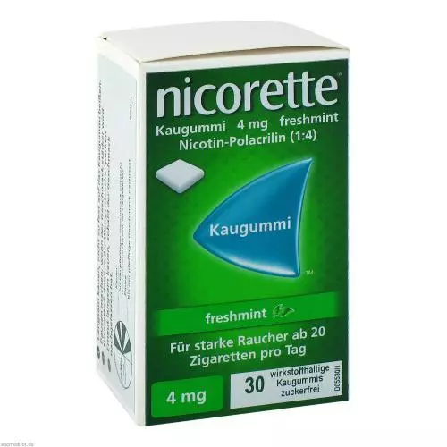 NICORETTE Kaugummi 4 mg freshmint 30 ST PZN 10041945
