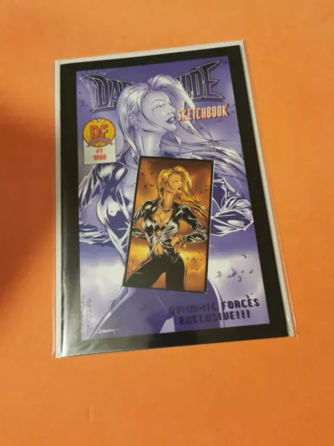 Darkchylde Sketchbook Dynamic Forces Exclusive  Comics Coa