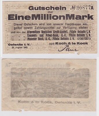 Bst C 5 Millions Mark BST Oelsnitz I.V Koch & Te Kock 1761 