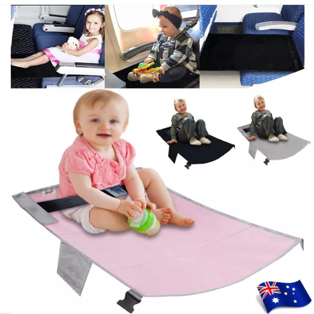Kids Toddler Travel Bed Seat Extender Airplane Hammock Footrest Accessories 3