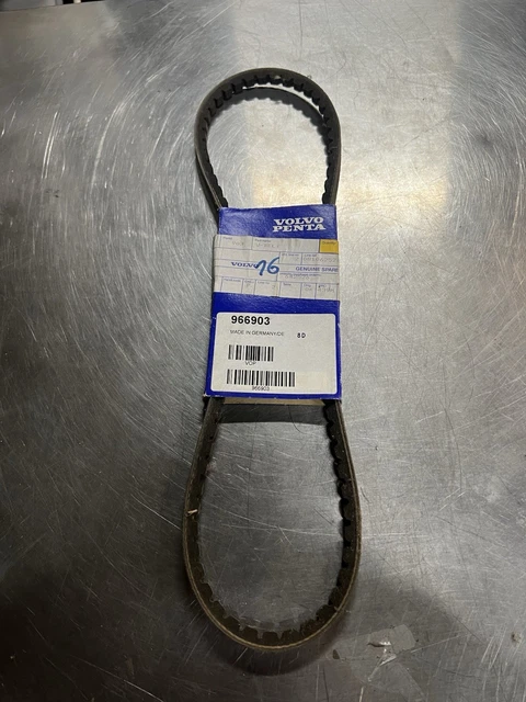 NOS Genuine Volvo Penta 966903 V-Belt for Marine Diesel 2001 Series NOS Genuine Volvo Penta 966903 V-Belt for Marine Diesel 2001 Series