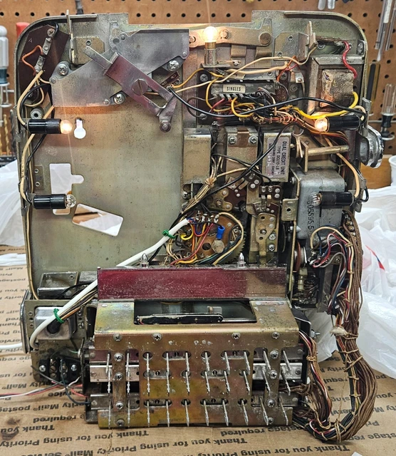 Seeburg Jukebox Wallbox 3Wa-200 Chasis Only Stock #6079