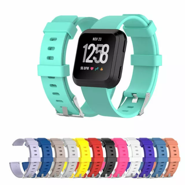 For Fitbit Versa 2 / Lite Silicone Rubber Strap Band Watch Replacement