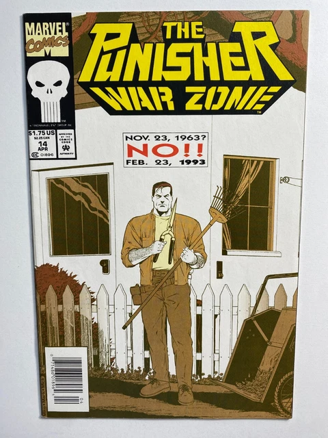 Marvel Comics The Punisher: War Zone #14 (1993) Variant Vf+ Comic