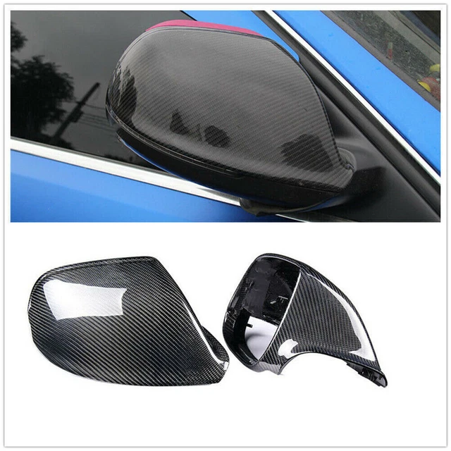 1 paio Cover Specchietto Laterale Fibra di Carbonio per Audi Q5 SQ5 Q7 Sostituzione 2009-2016