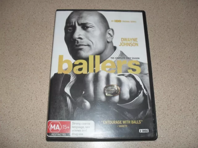 Ballers : Season 1 (DVD, 2015) Dwayne "THE ROCK" Johnson