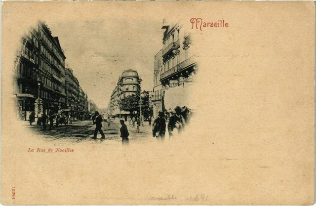 CPA MARSEILLE La Rue de Noailles (66865)