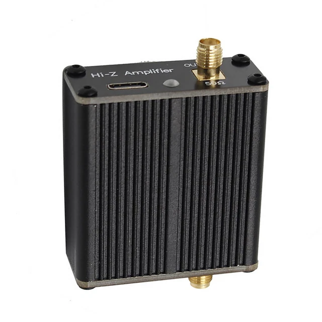 HIGH IMPEDANCE AMPLIFIER Small Loop Antenna 300MHz Doughnut Short Wave ...