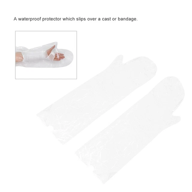 Protector de vendaje impermeable cubierta de brazo fundido protección de vendaje brazo adulto para