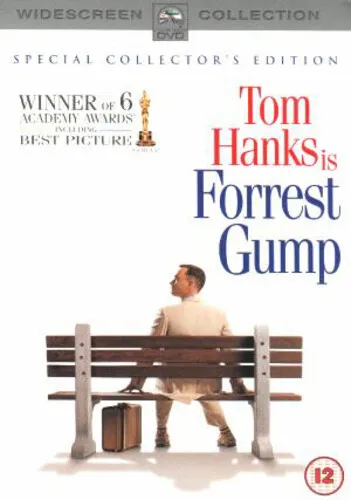 Forrest Gump DVD (2001) Tom Hanks, Zemeckis (DIR) cert 12 2 discs Amazing Value