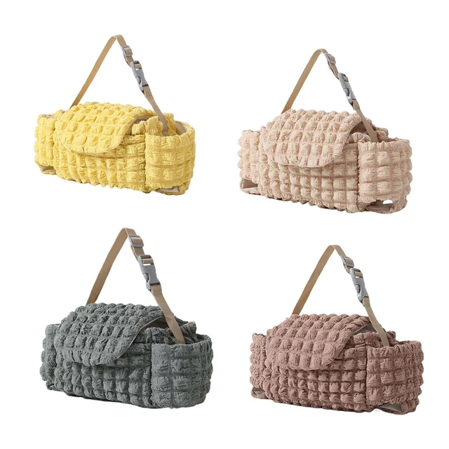 Storage Bag Tote Cup Holder Strollers Accessory Pocket Carryall