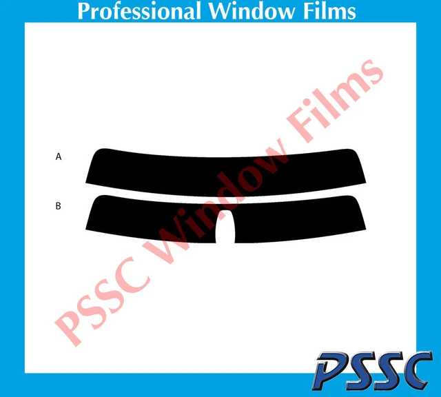 PSSC Pre Cut Sun Strip Car Window Films - BMW 5 Series Saloon 2004 to 2010