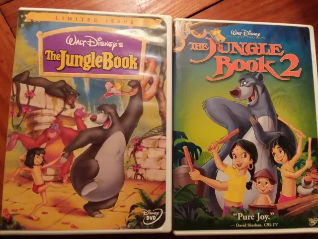 The Jungle Book/The Jungle Book 2 (DVD' s) Walt Disney