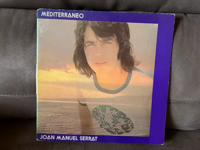 Joan Manuel Serrat ‎– Mediterráneo. DISCO VINILO, ESTADO VG+/GOOD