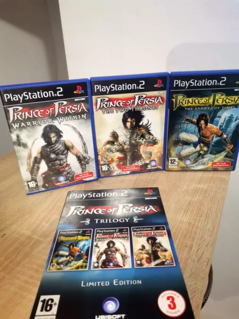 Prince of Persia: Sands of Time Trilogy (3 PC Games) Warrior Within, Two  Thrones 705381174219