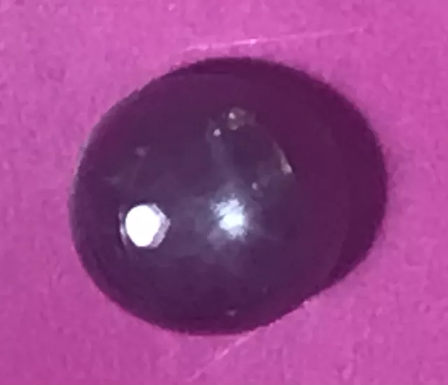 Genuine Vintage Blue/black Star Sapphire Gem 3.05 Carat 3.05ct Cabochon Jewel