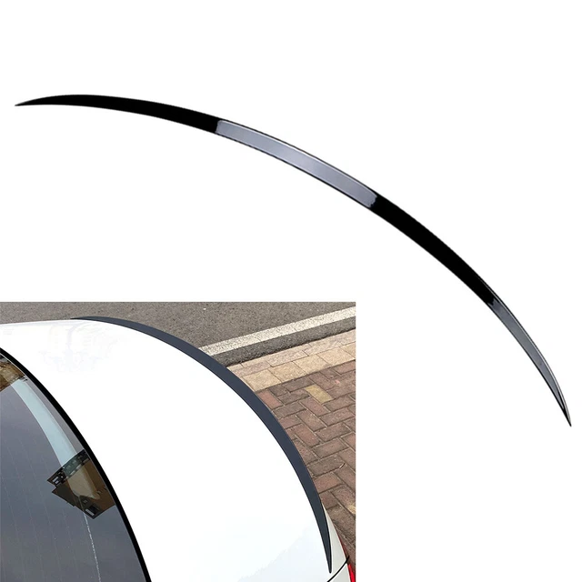 Spoiler labbra posteriore adatto ala Benz Classe C W206 C200 C300 stile AMG 21+ nero lucido