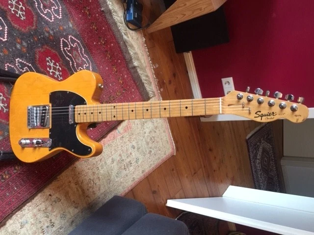 E Gitarre Squier Telecaster Blond