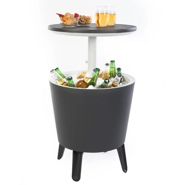 Keter Cool Bar tavolino outdoor refrigeratore bevande tavolo da cocktail terrazza 6