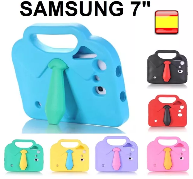 Funda para tablet Samsung Galaxy  7" TAB para niños goma iGuy iBuy