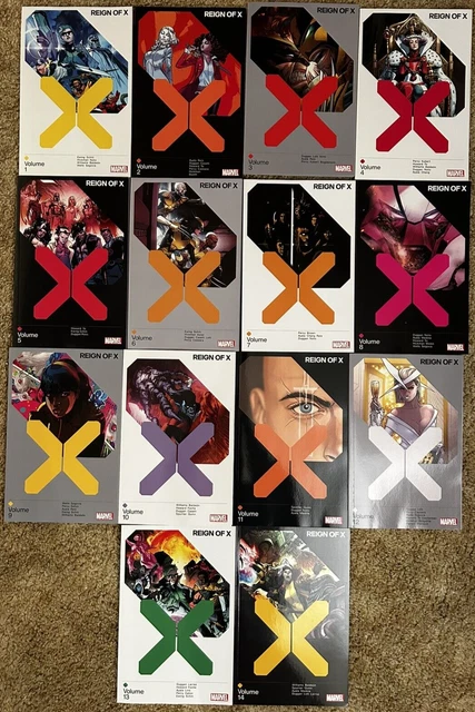 Reign Of X Vol. 1-14 TPB LOT COMPLETE RUN, X-Men Marvel Comics Hickman