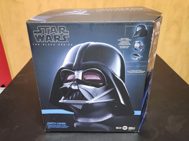 Star Wars: Obi-Wan Kenobi - Darth Vader Premium Electronic Helmet Black Series