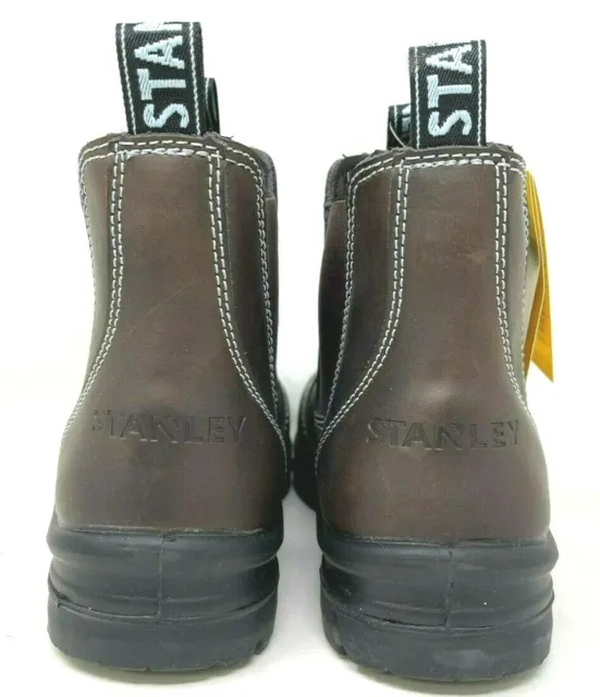 Stanley Women's Dredge Steel Toe Pull On Boots Brown Size:10.5 W87 3