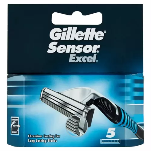 Gillette Sensor Excel Lame Di Ricambio X5