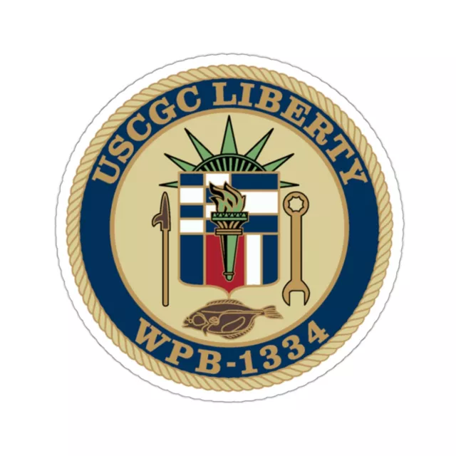 USCGC Liberty WPB 1334 (U.S. Coast Guard) STICKER Vinyl Die-Cut Decal