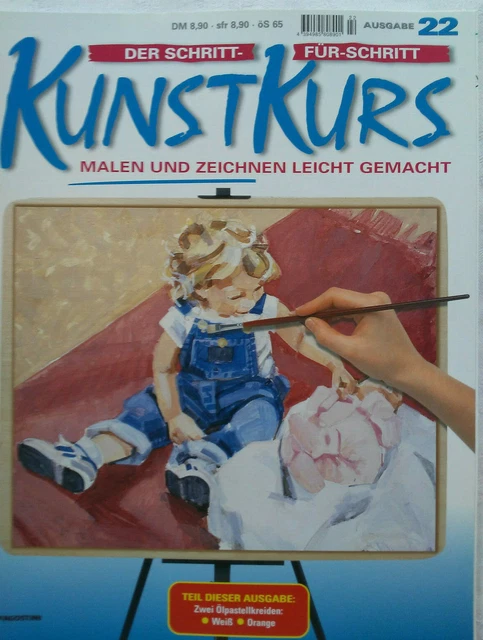 Ausgabe 22, Der Schritt-für-Schritt Kunstkurs, Malen und Zeichnen leicht gemacht