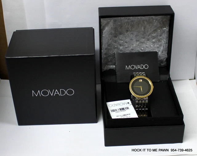 Movado Esperanza Two Tone Museum Men's Watch - 607058
