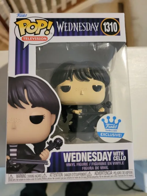 Funko POP! TV 1310 Wednesday Addams with Cello Vinyl + Protector - AUTHENTIC
