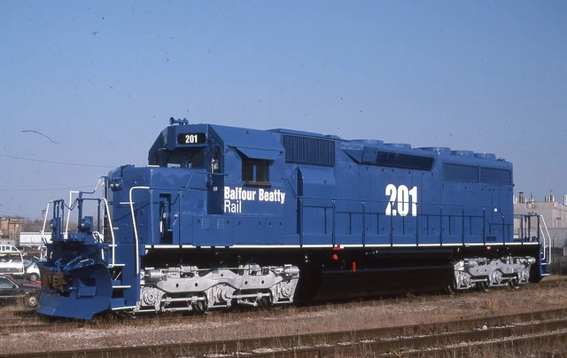 Belfour Beatty SD40 - Number - 201 FRESH - ORIG - KR - ralx660