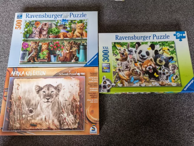 Kids Animals Jigsaw Puzzles Ravensburger And Schmidt