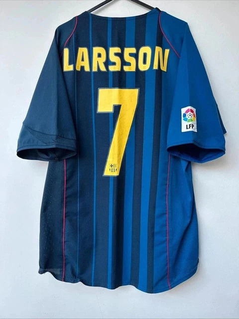 FCバルセロナ LARSSON 7番 04-05 Homeユニフォーム
