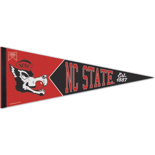WinCraft NC State Wolfpack 12'' x 30'' Vintage Retro Pennant