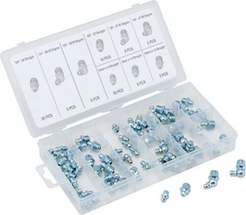 Titan Tools 45215 70 Piece Grease Fitting Assortment
