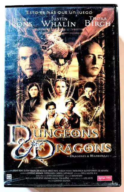 Dungeons & Dragons Película Completa Y Abierta Perfecto Vhs