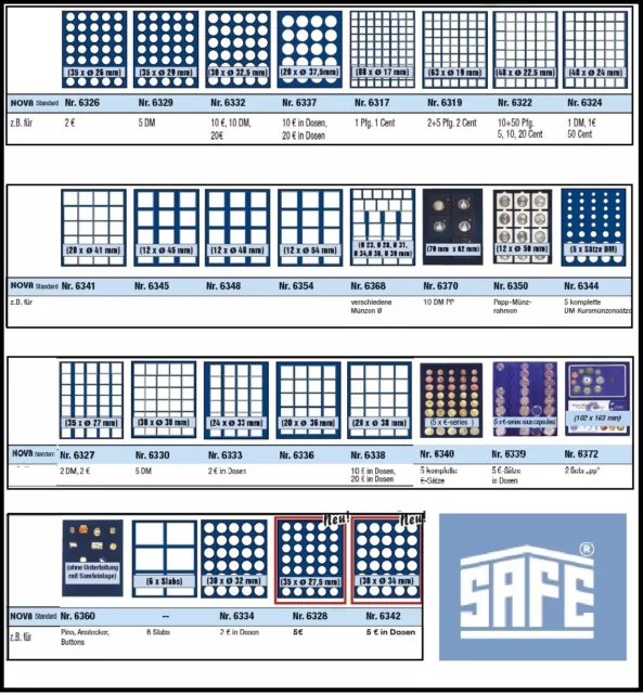 ALU valise monnaies Allemagne Smart Universel Safe 279-0 Vide Place pour 9 2